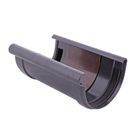 З'єднувач ринви 130 мм (RAL 7024)