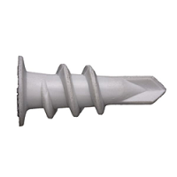 Дюбель для гипсокартона ТТ 23 15x23 DRIVA с буром (уп-200шт) 