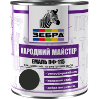 Емаль ПФ-115 ТМ "Народный мастер" 559 хакі 2,8 кг Емаль ПФ-115 ТМ "Народный мастер" 559 хакі 2,8 кг