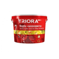 Краска акриловая шелковистая износостойкая латексная ТМ TRIORA №7 5л