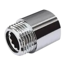 Удлинитель 1/2" х 20 мм хром/никель