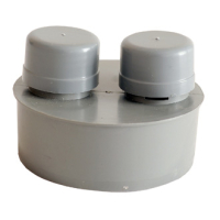Аэратор канализационный ППР 110 для внутренней канализации