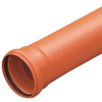 Труба канализационная Ostendorf KG 250 мм × 2 м ПВХ