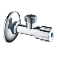 Кран кутовий кульовий для підключення унітаза EQ 1/2" × 1/2" (ASG)