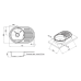 Кухонная мойка Lidz 7750 0,6 мм Micro Decor 