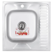 Кухонная мойка накладная Zerix Z6060L-06-160MD