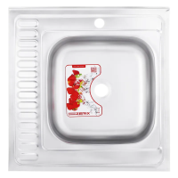 Кухонная мойка накладная Zerix Z6060R-04-160E (Satin)