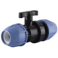 Кран шаровый ПНД VSplast 20 мм 6001