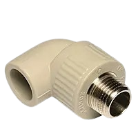 Колено с наружной резьбой Ekoplastik 25×3/4" PPR (МРН) 