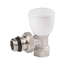 Кран радиаторный SD Forte Powerful SF232W15 1/2" угловой с системой антипротекания