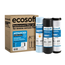 Комплект Ecosoft 1-2-3 AquaGreen для фильтров обратного осмоса