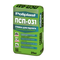 Стяжка для пола армированная высокопрочная ПСП-031 POLIPLAST 25 кг 