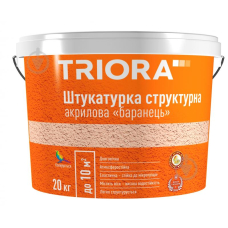 Штукатурка структурная акриловая барашек TRIORA 20 кг