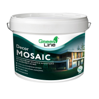 Декоративная мозаичная штукатурка Dеcor Mosaic 1.0–1.6 мм 10л 