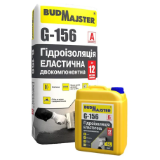 Гидроизоляция двухкомпонентная эластичная G-156 BudMajster  17,5 кг+5 л
