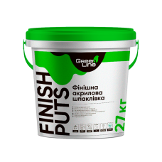 Шпаклевка акриловая FinishPuts ТМ GREEN LINE 20л / 27кг
