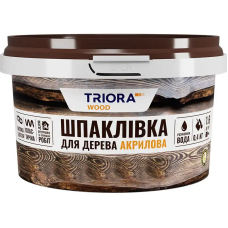Шпаклевка для дерева акриловая TRIORA белая 0,4кг