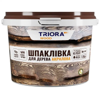 Шпаклевка для дерева акриловая TRIORA дуб 0,8кг Шпаклевка для дерева акриловая TRIORA дуб 0,8кг
