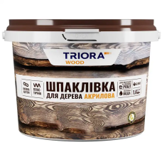 Шпаклевка для дерева акриловая TRIORA белая 0,8 кг