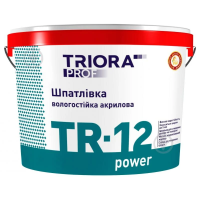 Шпаклевка TRIORA TR-12 power влагостойкая 1,5 кг
