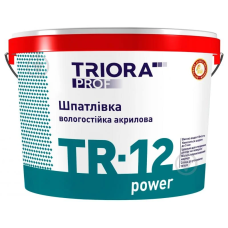 Шпаклевка TRIORA TR-12 power влагостойкая 16 кг