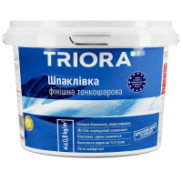 Шпаклівка фінішна тонкошарова 16 кг TRIORA