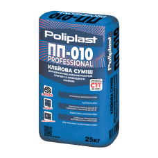 Клей для плитки та природного камня ПП-010 PROFESSIONAL 25 кг