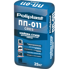 Клей для керамогранита ПП-011 GRES POLIPLAST 25 кг