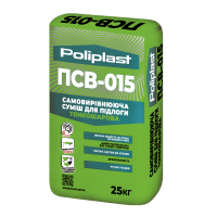 Самовыравнивающая смесь для пола 2-10мм ПСВ-015 POLIPLAST 25кг