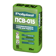 Самовыравнивающая смесь для пола 2-10мм ПСВ-015 POLIPLAST 25кг