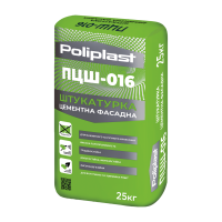 Штукатурка фасадная ПЦШ-016-М POLIPLAST серая 25 кг Штукатурка фасадная ПЦШ-016-М POLIPLAST серая 25 кг