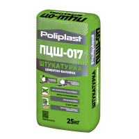 Штукатурка цементно-вапняна ПЦШ-017 POLIPLAST 25 кг Штукатурка цементно-вапняна ПЦШ-017 POLIPLAST 25 кг