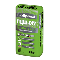 Штукатурка цементно-известковая ПЦШ-017 POLIPLAST 25 кг