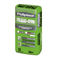 Штукатурка універсальна для пористих основ (з перлітом) ПЦШ-018М POLIPLAST 25 кг
