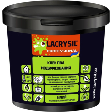 Клей ПВА модифицированный прозрачный 4,5 кг ТМ LACRYSIL