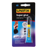 Супер клей Unifix - 3г гель Супер клей Unifix - 3г гель