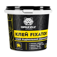 Клей строительный акриловый FIXATOR ТМ GRIZZLY 1,2 кг