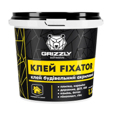 Клей строительный акриловый FIXATOR ТМ GRIZZLY 1,2 кг