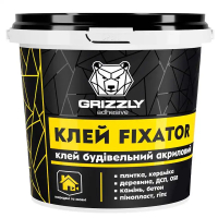 Клей строительный акриловый FIXATOR ТМ GRIZZLY 3 кг