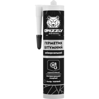 Герметик бітумний морозостійкий GRIZZLY adhesive 280 мл чорний Герметик бітумний морозостійкий GRIZZLY adhesive 280 мл чорний