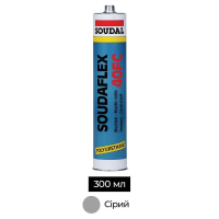 Герметик поліуретановий SOUDAFLEX 40 сірий 300 мл ТМ SOUDAL Герметик поліуретановий SOUDAFLEX 40 сірий 300 мл ТМ SOUDAL