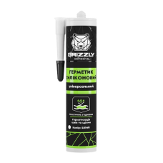 Герметик силиконовый универсальный GRIZZLY adhesive 50 мл белый