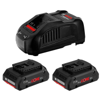 Набір 2 акумулятора Bosch ProCORE18V 4.0Ah та зарядний пристрій GAL 1880 CV Набір 2 акумулятора Bosch ProCORE18V 4.0Ah та зарядний пристрій GAL 1880 CV