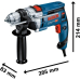 Дрель ударная Bosch GSB 16 RE ШЗП Professional в кейсе