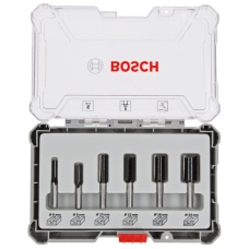 Набор пазовых фрез Bosch 8 мм, 6 шт
