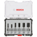 Набор пазовых фрез Bosch 8 мм, 6 шт