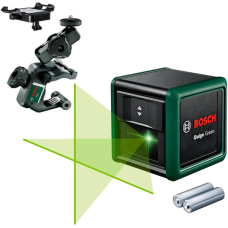 Лазерный нивелир Bosch Quigo Green с держателем MM 2 и адаптером