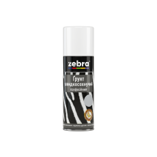 Грунт швидковисихаючий TM ZEBRA білий 400 мл