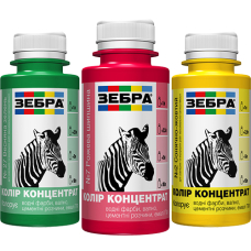 Пигментный краситель концентрат ТМ ZEBRA  0,1л