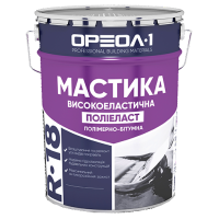 Мастика полимерно-битумная «Полиэласт» ведро 20кг